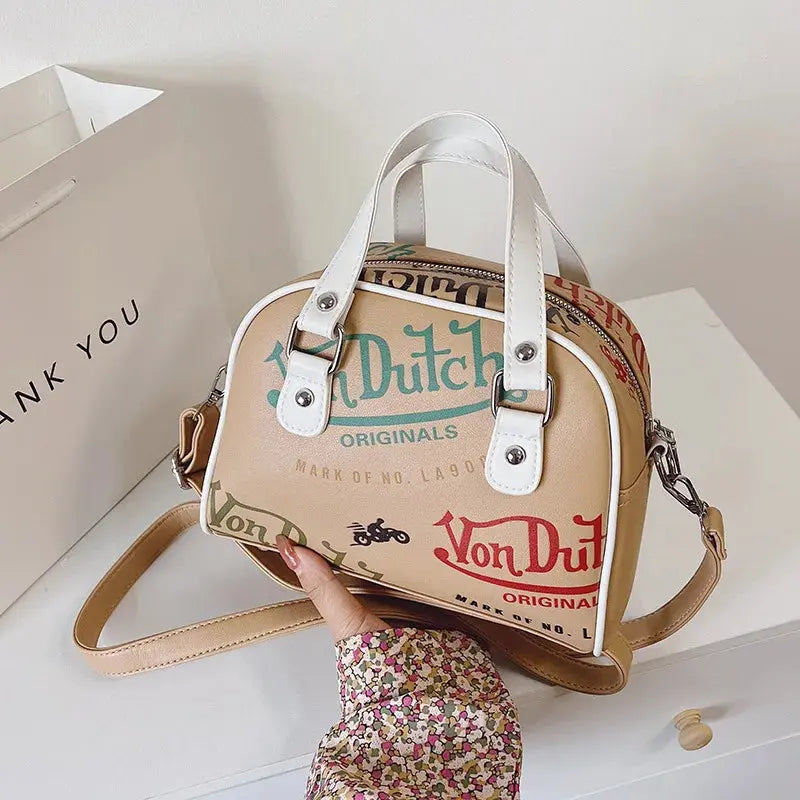 Chic Everyday Von Dutch Crossbody Bag