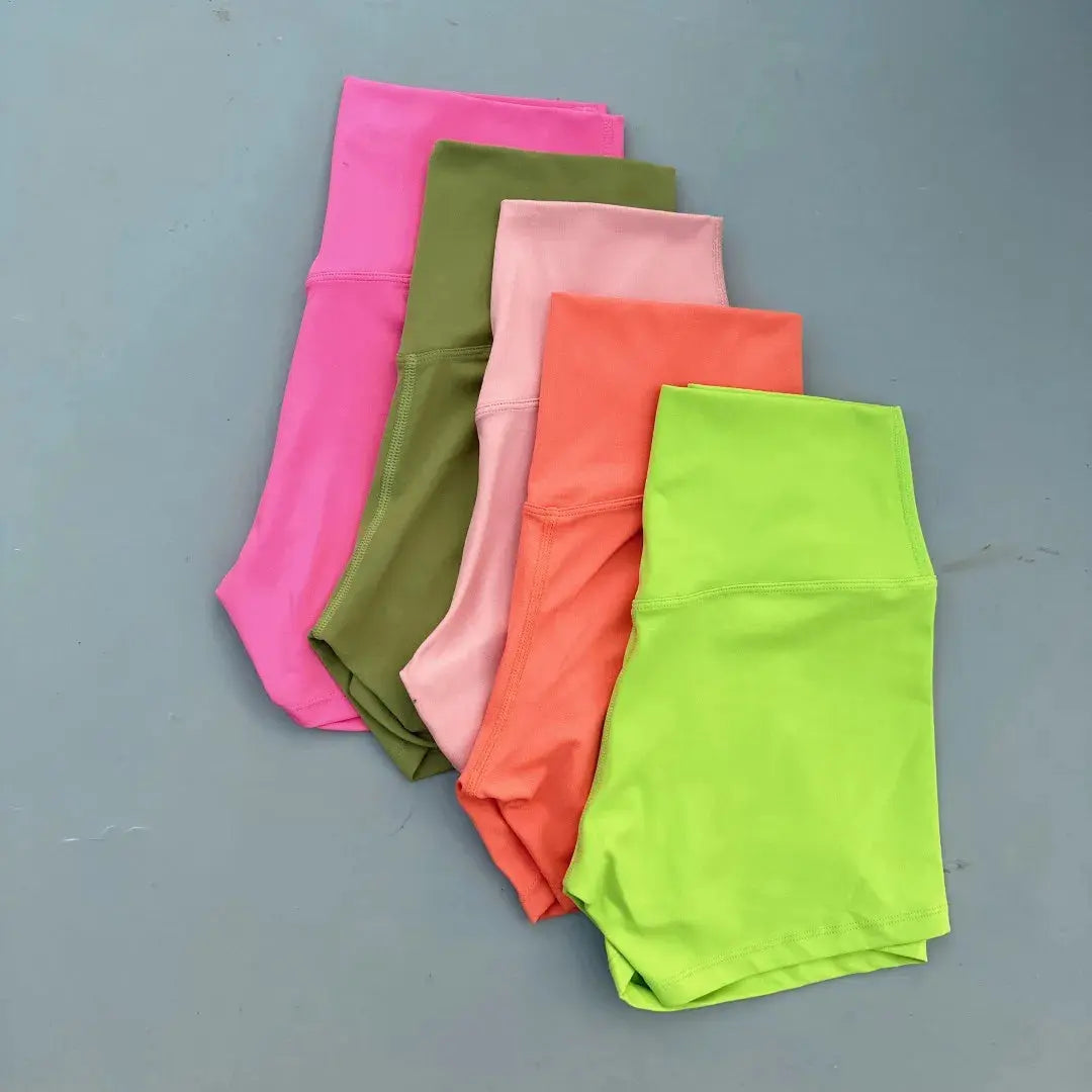 High Waist Women's Yoga Shorts