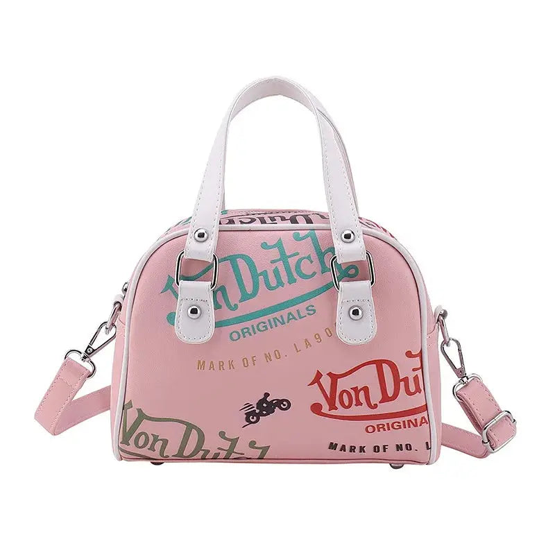 Chic Everyday Von Dutch Crossbody Bag