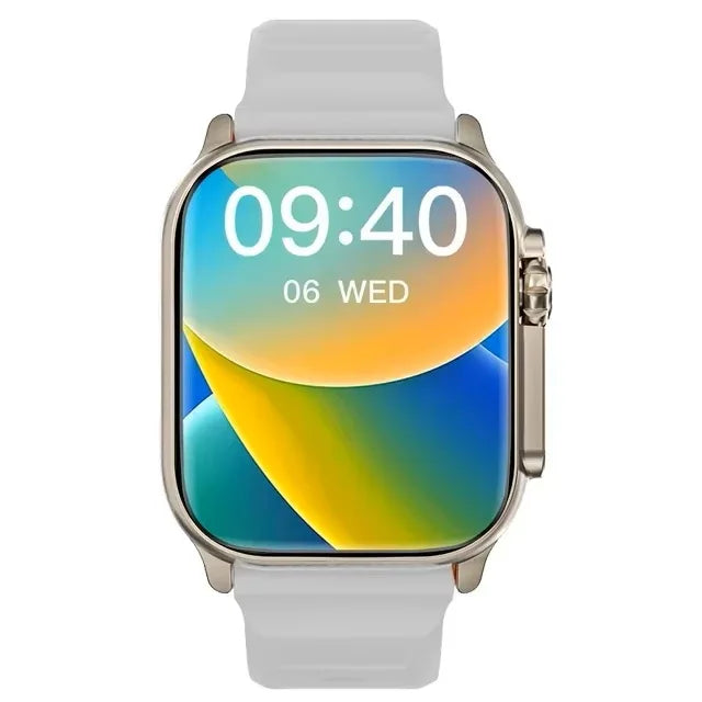 Smartwatch Men 49mm Series 8 AMOLED Screen NFC Compass Waterproof for Apple Watch IW0 Ultra 8 Smart Watches 2025 Android Compatible luxelootstore
