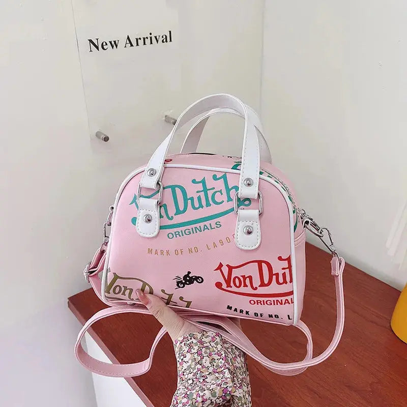Chic Everyday Von Dutch Crossbody Bag